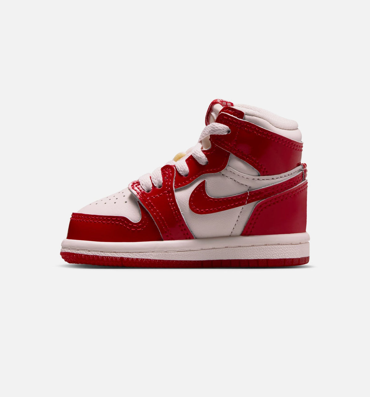 Air Jordan 1 Retro High OG Nails and Grails Infant/Toddler Lifestyle Shoe – University Red/Metallic Silver