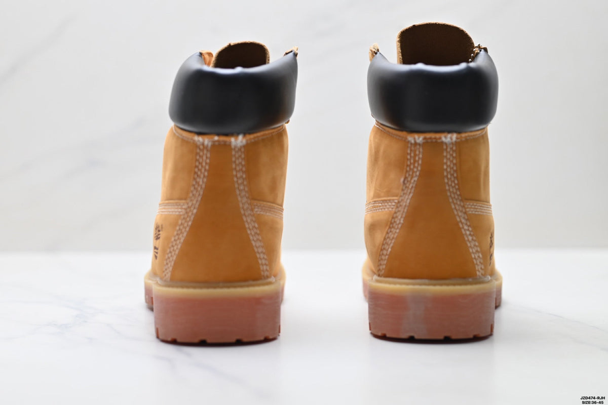 Timberland Wheat Premium Leather High Outdoor Boot