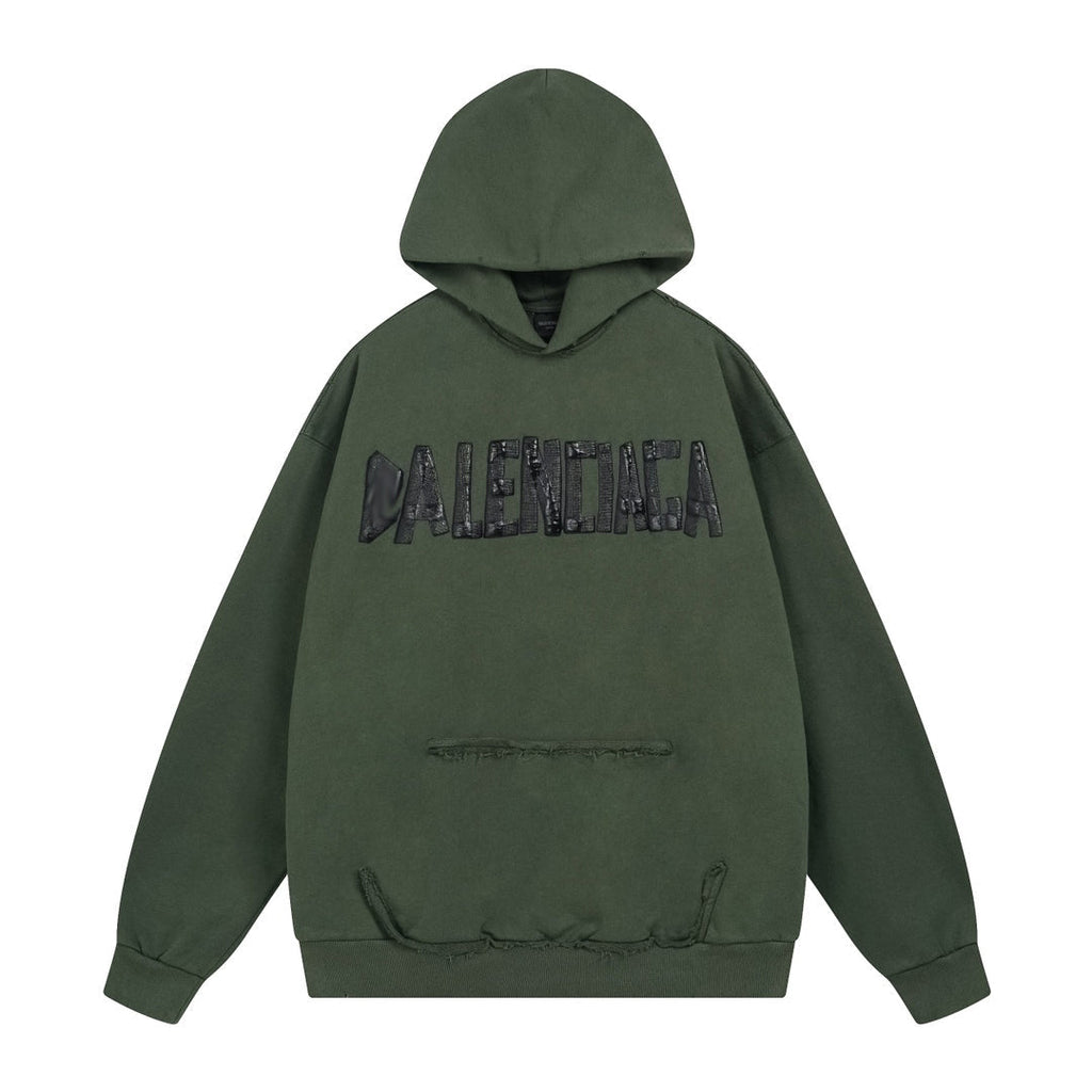 Balenciaga Print LOGO Hoodie