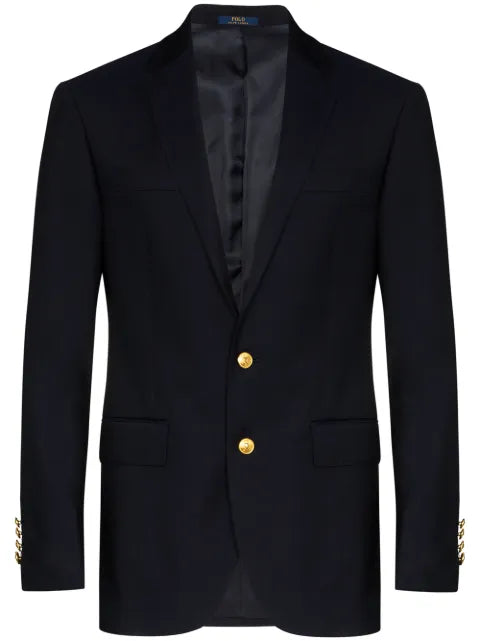 Polo Ralph Lauren single-breasted twill blazer