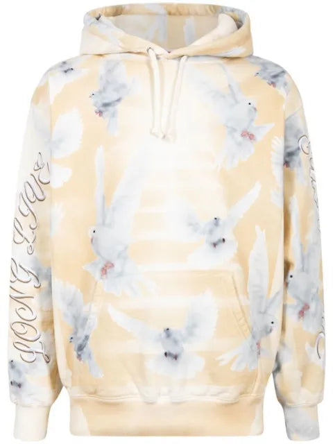 Supreme Doves graphic-print hoodie