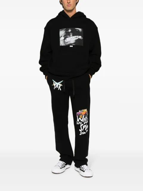 Nahmias x Kodak Black Grillz photograph-print cotton hoodie