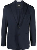 BOSS notched-lapels single-breasted blazer