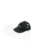 Undercover mesh-detail baseball cap