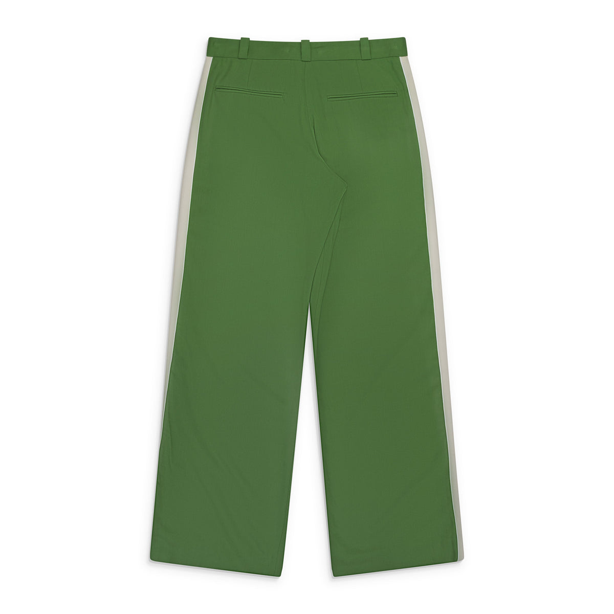 Green Ahluwalia Grove Wide Leg Trouser Green