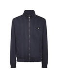 Billionaire pinstripe zip-up sweatshirt