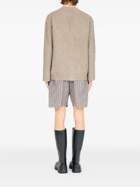 Maison Margiela button-up textured cardigan