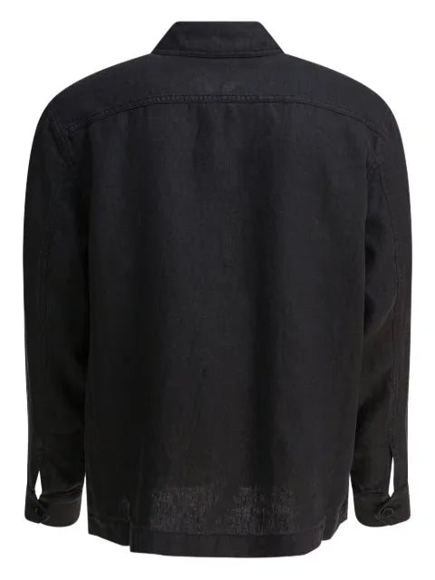 Alex Mill multi-pocket linen shirt jacket