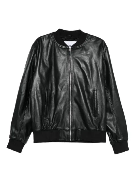 MEDEEA leather bomber jacket