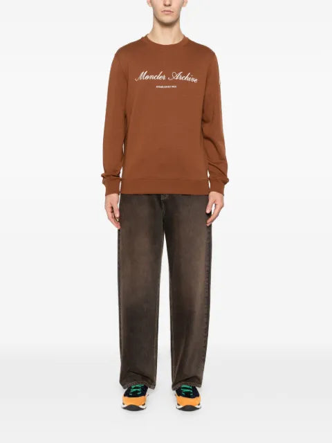 Moncler logo-patch sweater