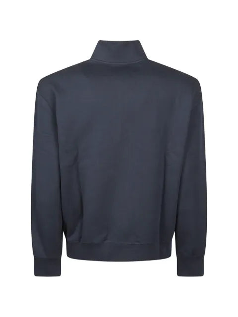 Maison Kitsuné Fox Head zip-up cotton sweatshirt
