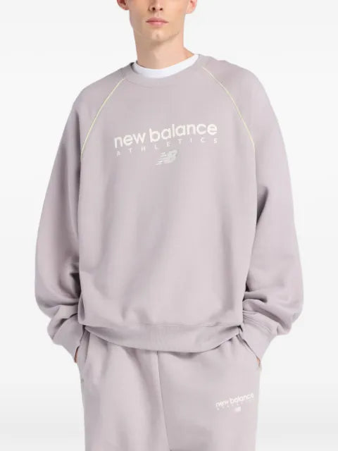 New Balance trackside fleece crewneck sweater