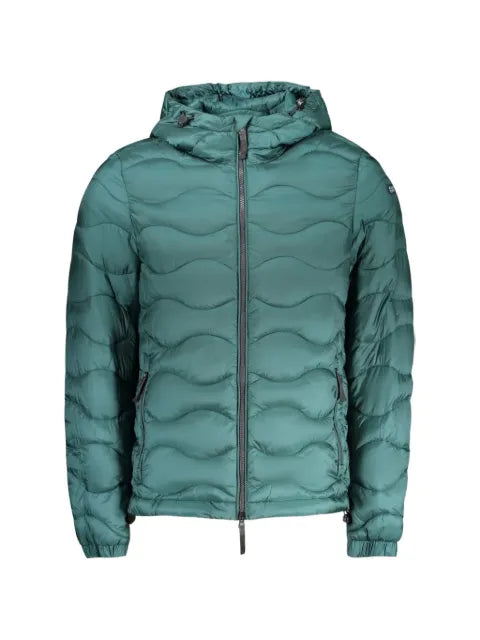 NORWAY 1963 wave-quilted hooded jacket