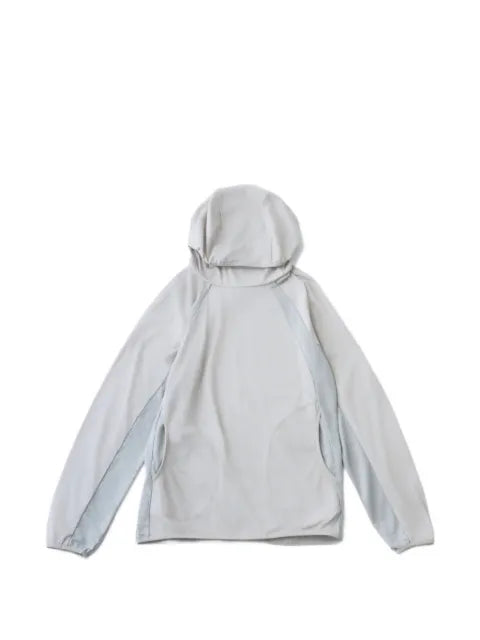 Hiking Patrol Orbit panelled long-sleeve hoodie