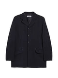 Jil Sander technical crêpe deconstructed jacket