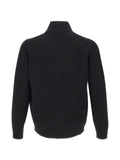 Filippo De Laurentiis zip-up merino-wool cardigan