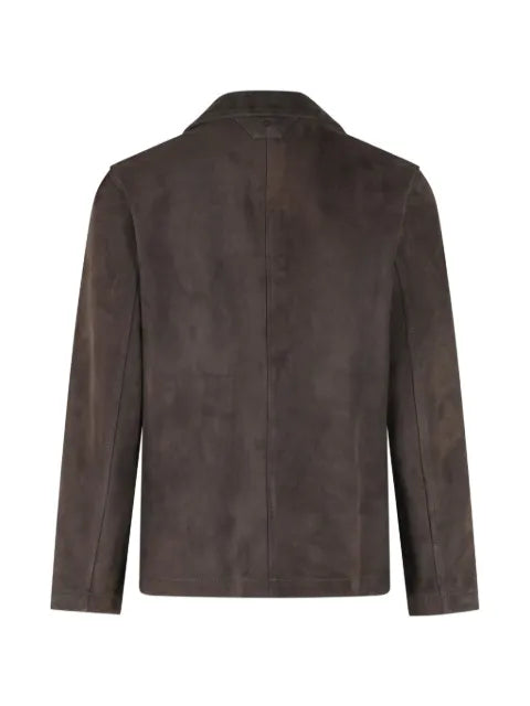 Salvatore Santoro suede button-up jacket
