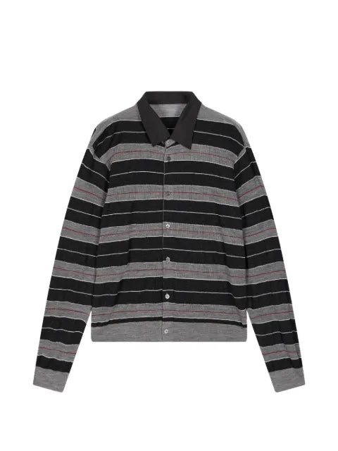 CROQUIS striped wool cardigan