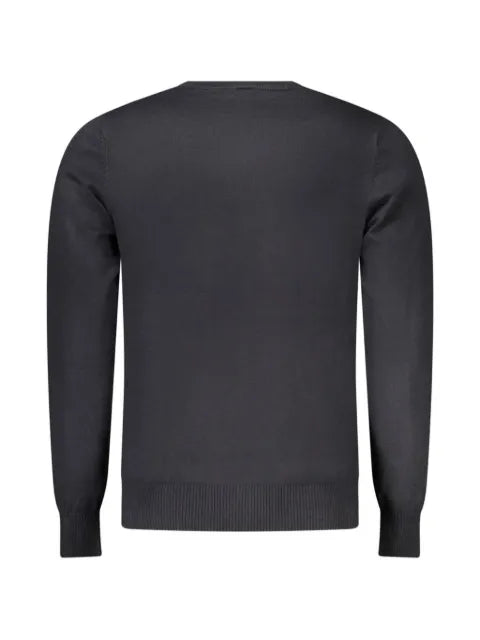RIFLE logo-detail crew-neck sweater