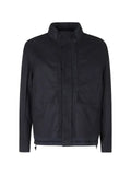 K-Way Cargi high-neck panelled jacket