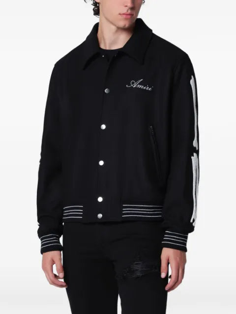 AMIRI skeler-embroidered jacket
