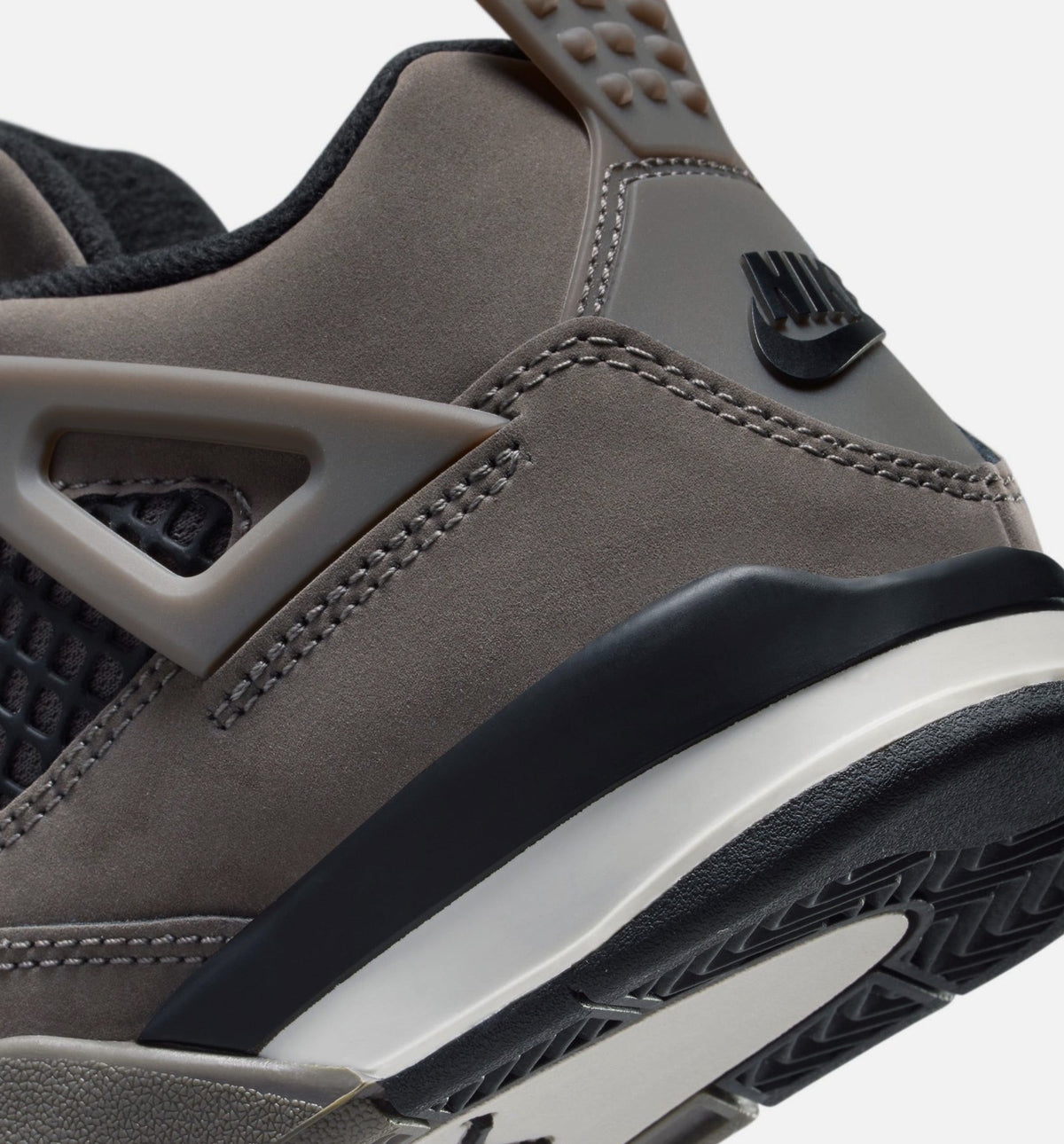 Air Jordan 4 Retro Cave Stone and Black Preschool Lifestyle Shoe – Cave Stone/Black/Moon Particle