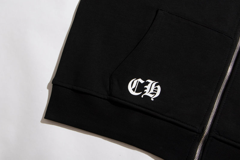 Chrome Hearts Los Angeles Exclusive Horseshoe Zip Up Hoodie 5009