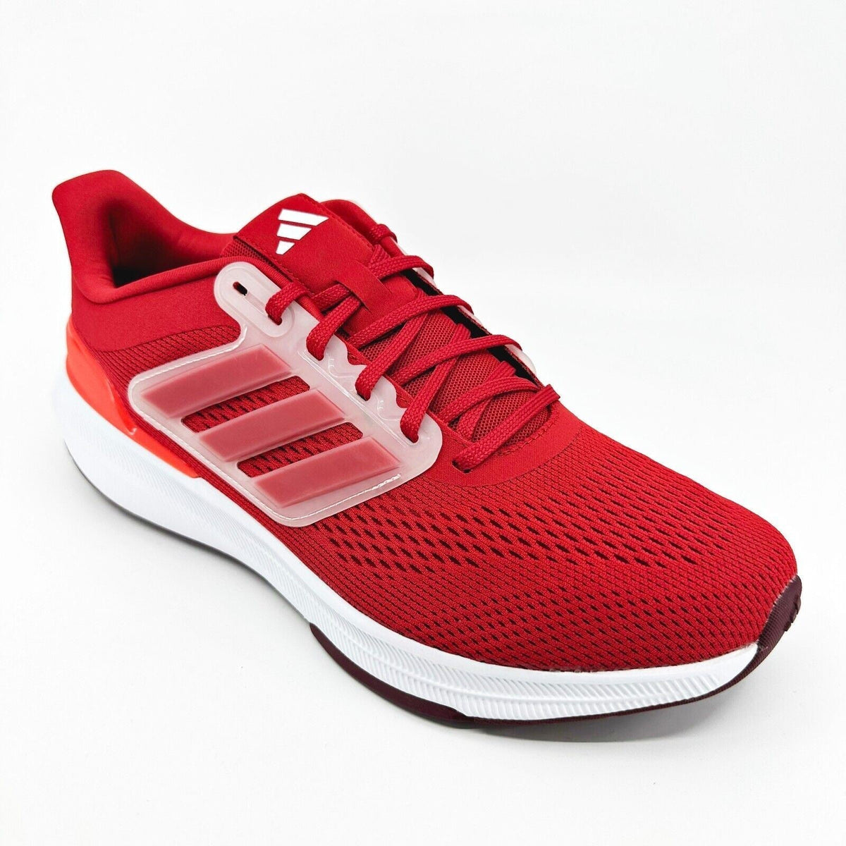 Adidas Ultrabounce White Scarlet Red Mens Running Shoes HP5775
