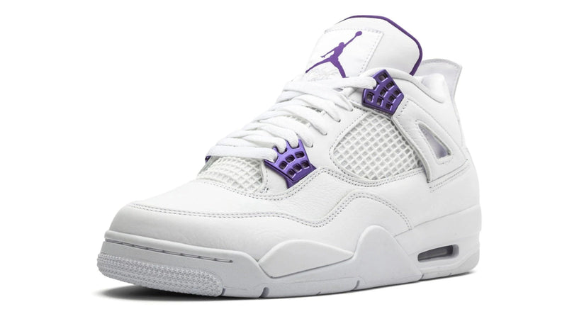 Air Jordan 4 Retro 'Metallic Pack - Purple' Men's & Women's Sneakers