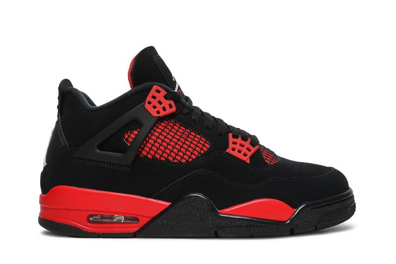 Air Jordan 4 Retro 'Red Thunder' Men's & Women's Sneakers