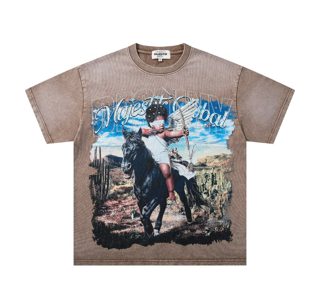 Majestik Brown T-Shirt