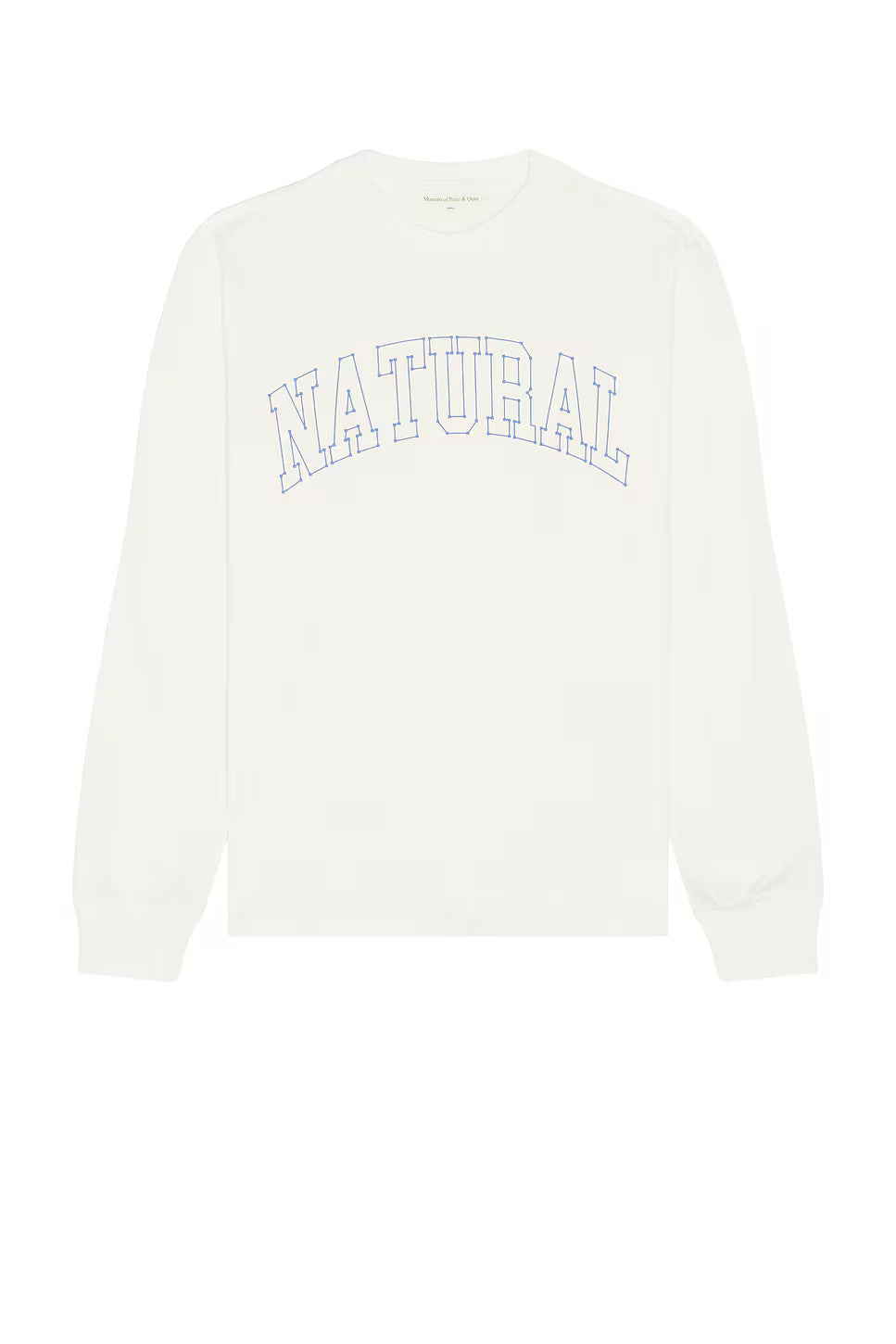 MoPQ Outline Long Sleeve Tee 'White'