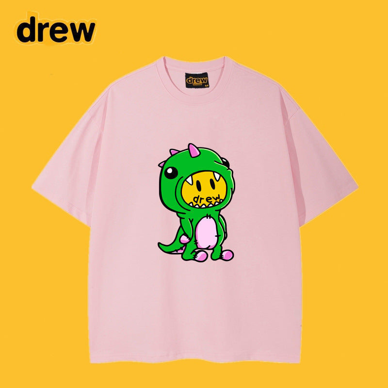 Drew T-shirts T-shirt Smiley Cartoon Print