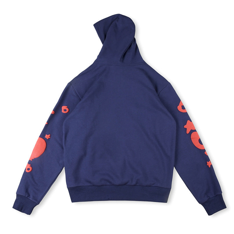 Sp5der Beluga Logo Printed Hoodie