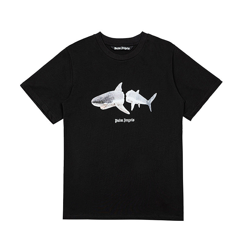 Palm Angels Teddy Bear Graphic Tee Loose Unisex Streetwear T-Shirt