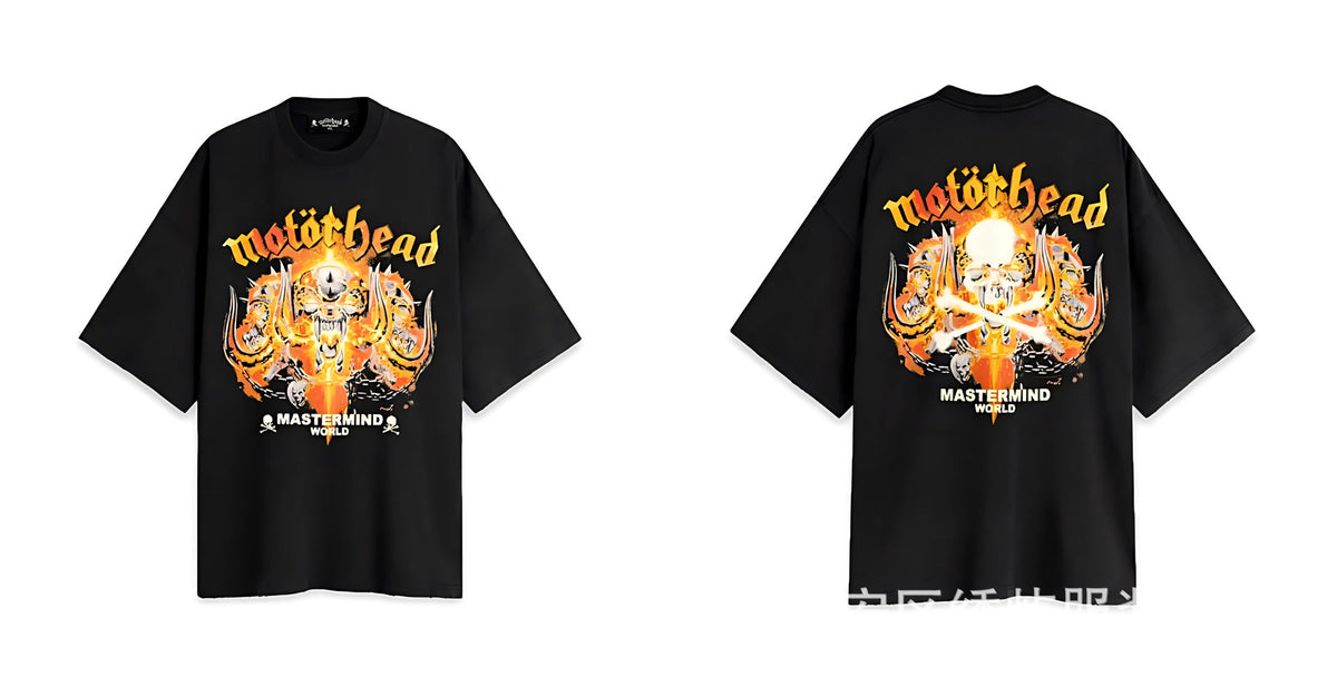 Mastermind Japan Skull Graphic Short Sleeve Crew Neck T-Shirt Unisex