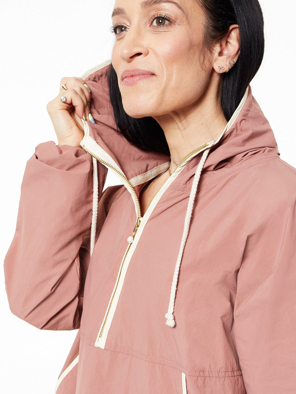 NYLON PULLOVER ANORAK