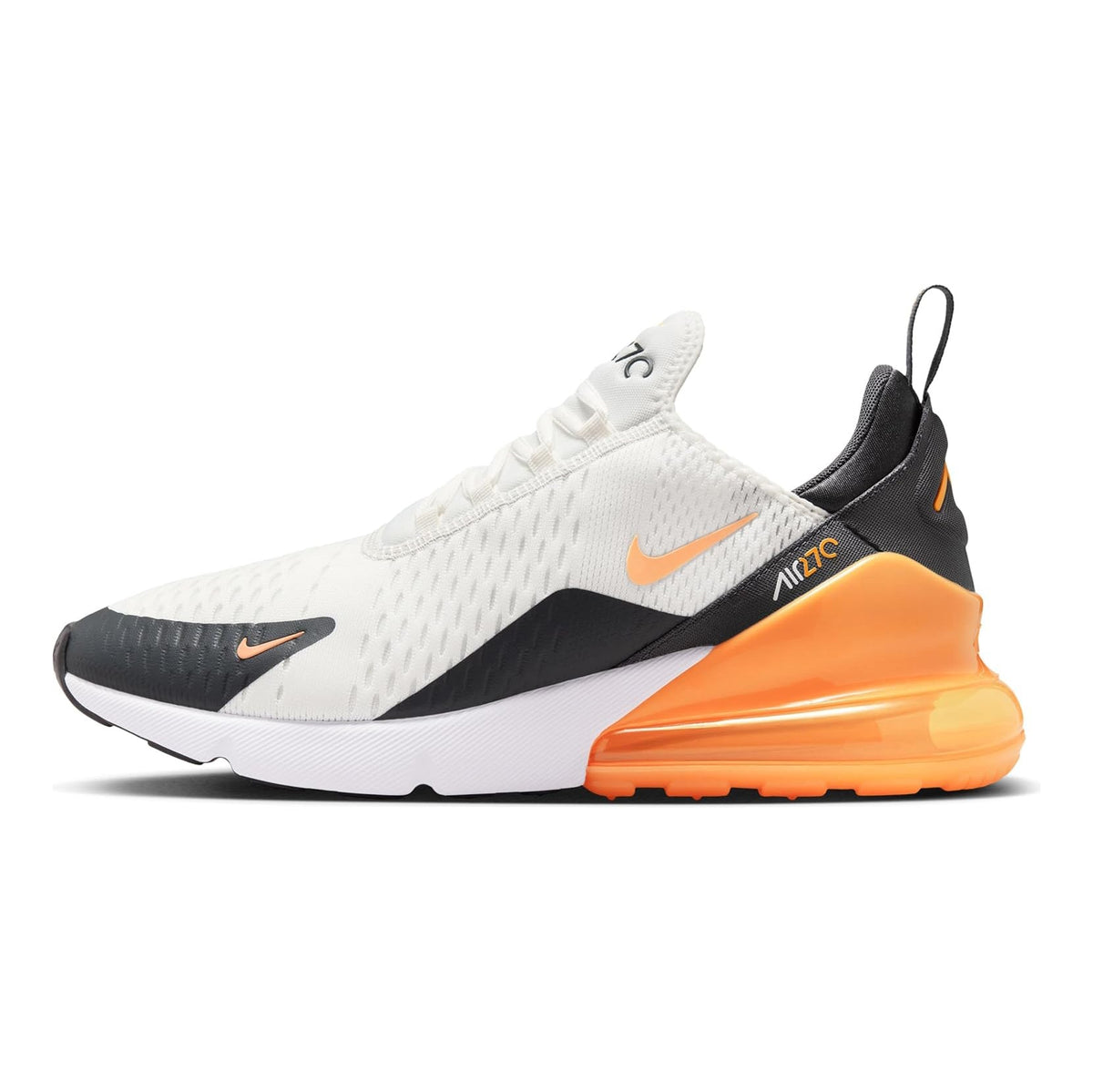 Men's Nike Air Max 270 Summit White/Laser Orange (AH8050 114)