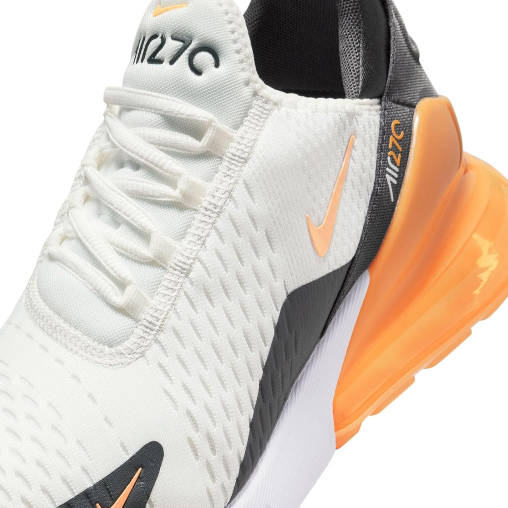 Men's Nike Air Max 270 Summit White/Laser Orange (AH8050 114)