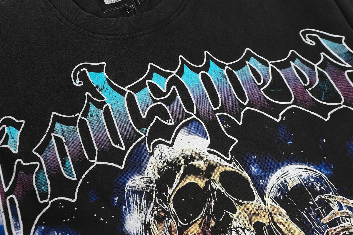 Godspeed Washed Black Graphic T-Shirt