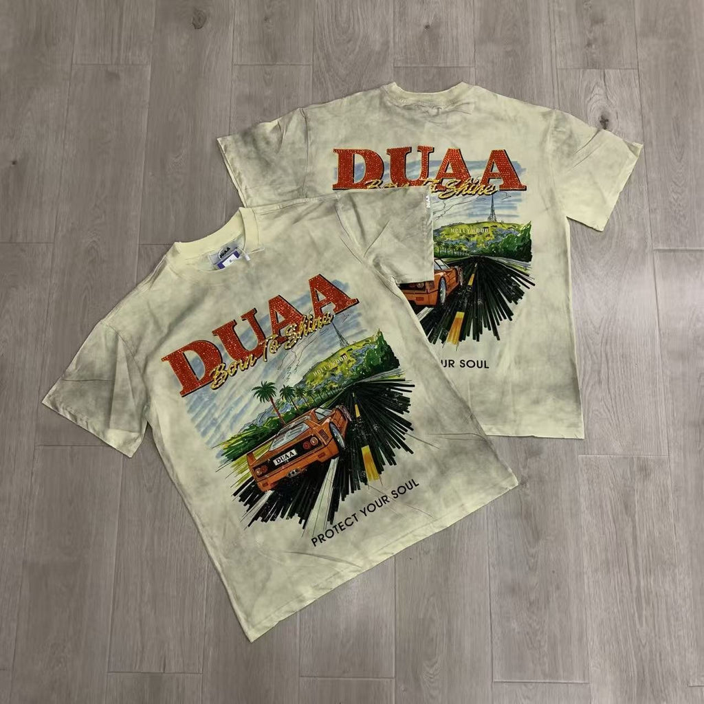 Rough Play DUAA Car Graphic Short-Sleeve T-Shirt