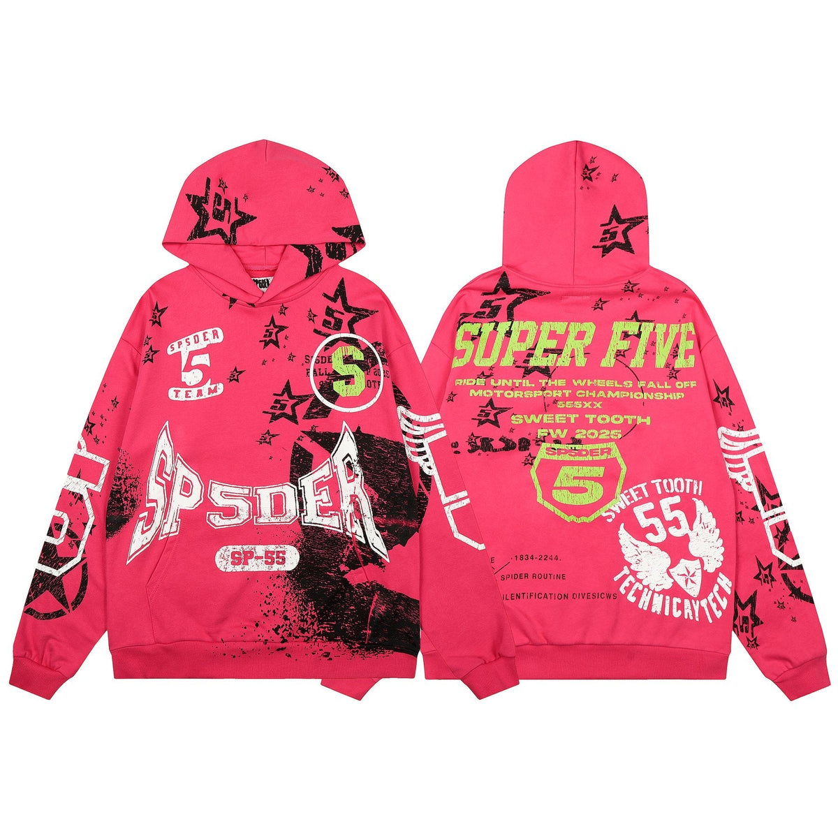 Sp5der Pink Super Five SP-55 Matching Set