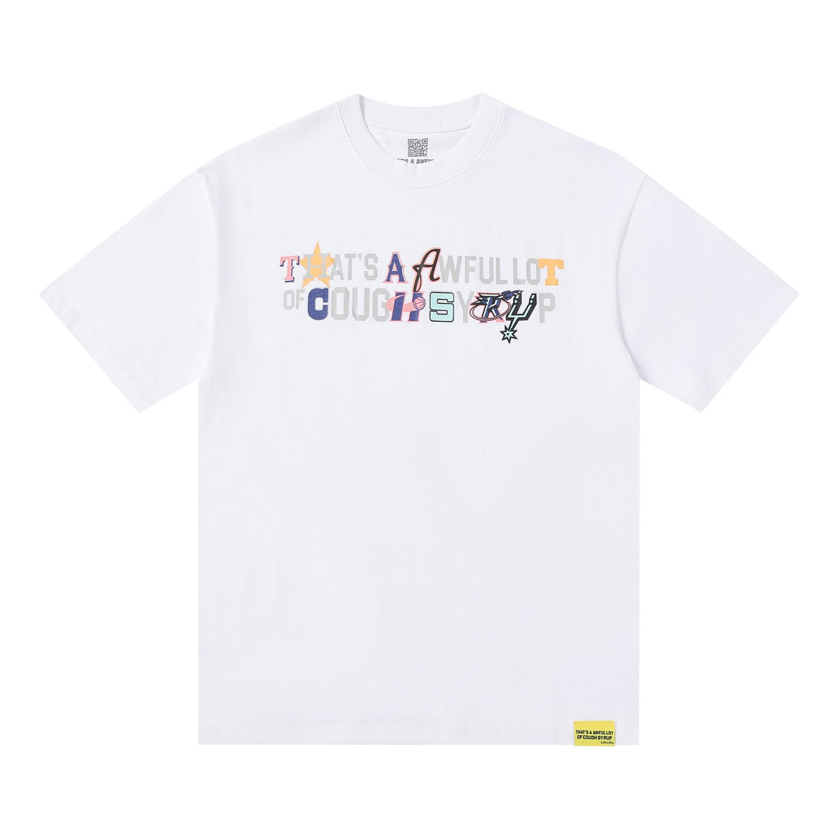 THAT'S A AWFUL LOT OF COUGH SYRUP Front & Back Graphic T-Shirt