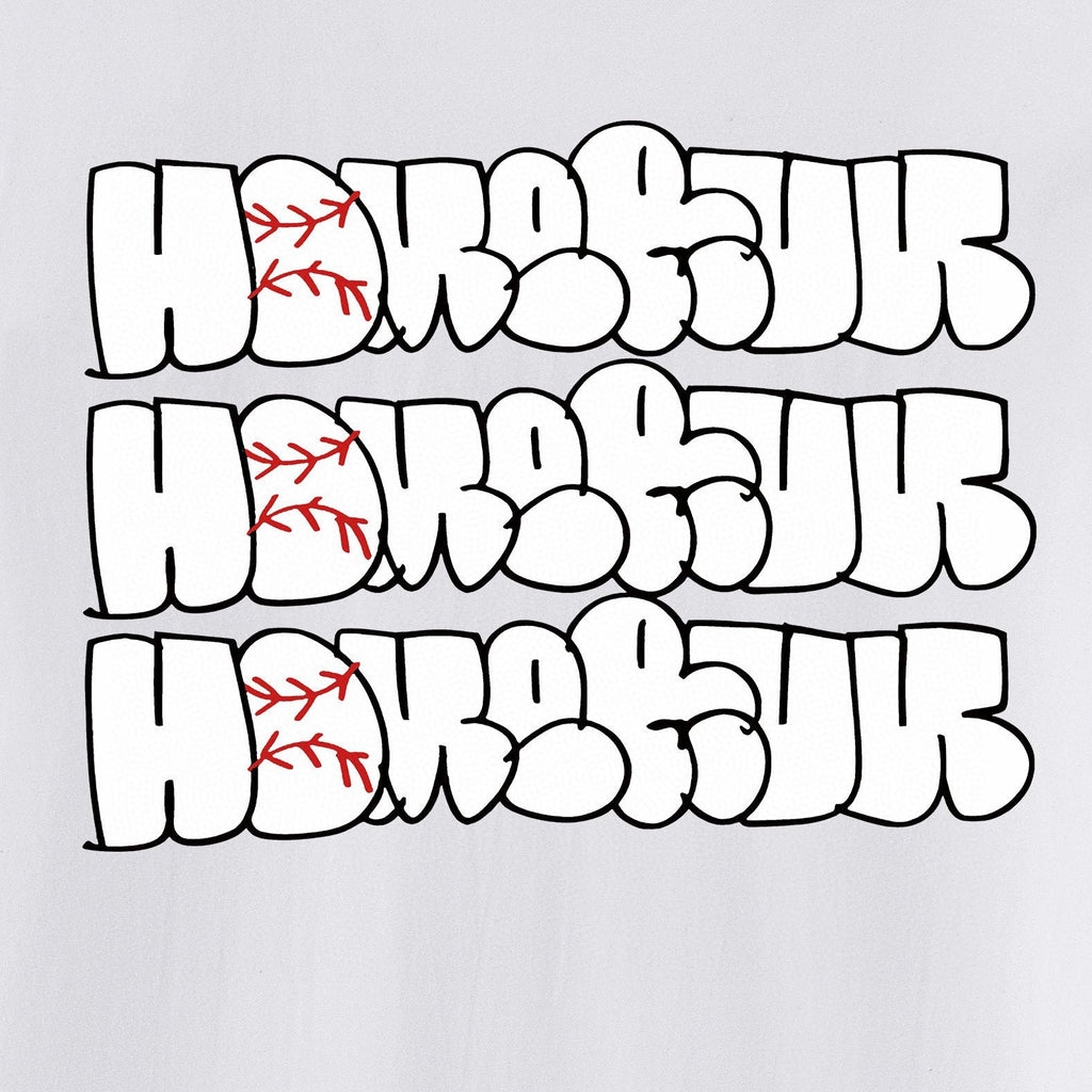 Supreme Homerun Baseball-Stitch Graphic T-Shirt