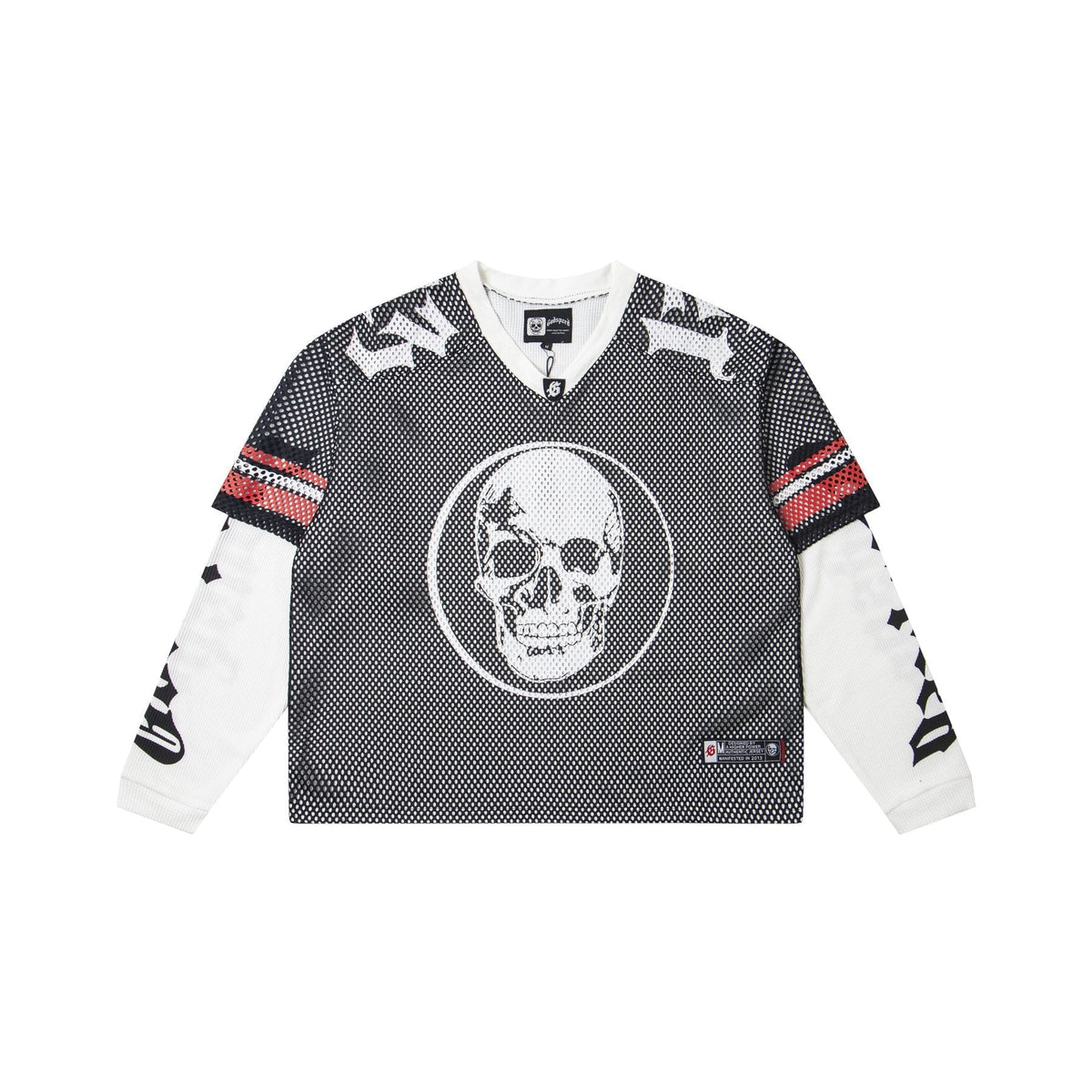 Godspeed Skull K-Back Mesh Long-Sleeve T-Shirt