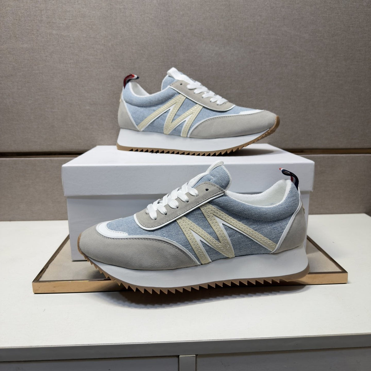 Moncler N-Panel Low-Top Sneakers