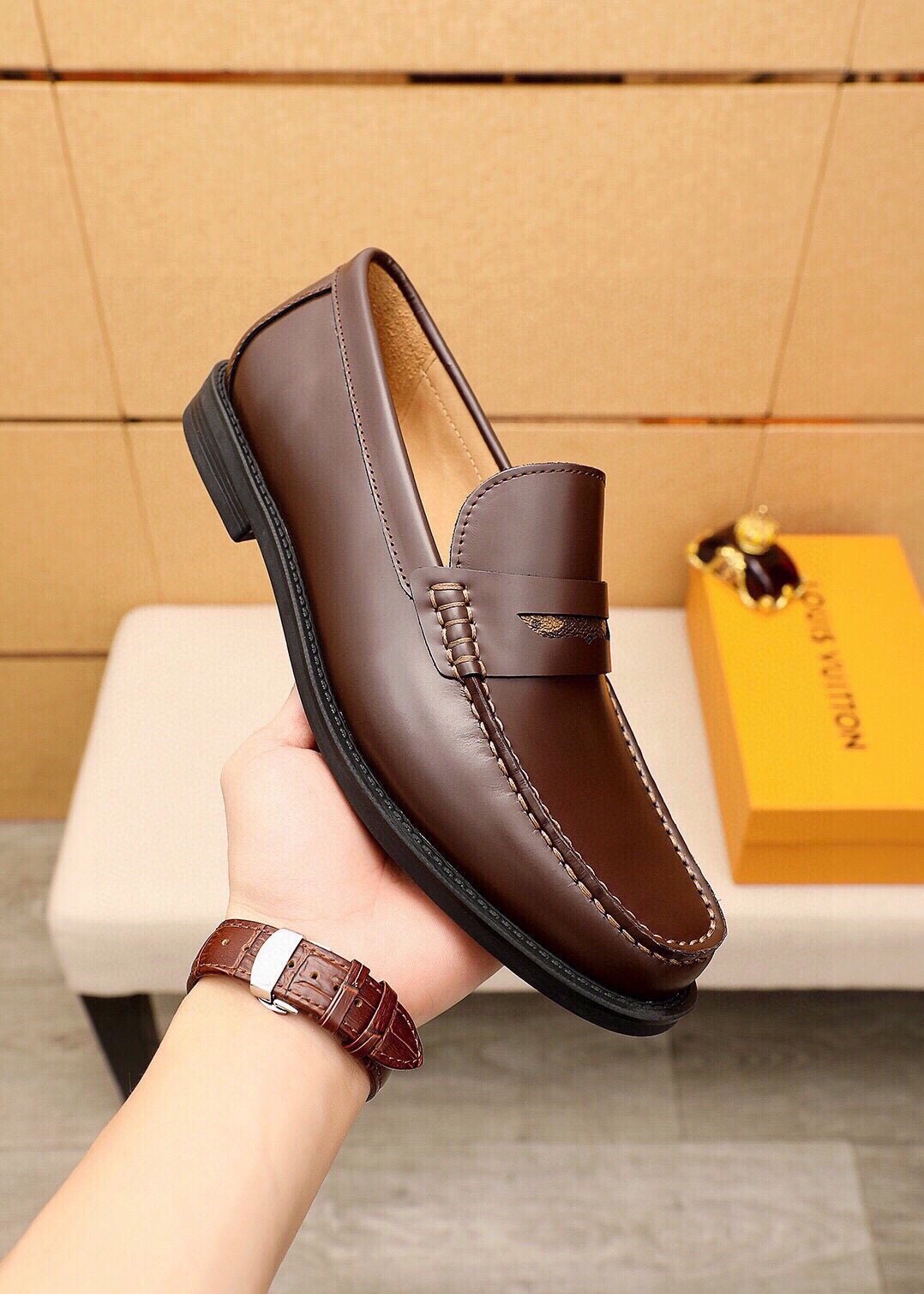 Louis Vuitton Penny Loafers